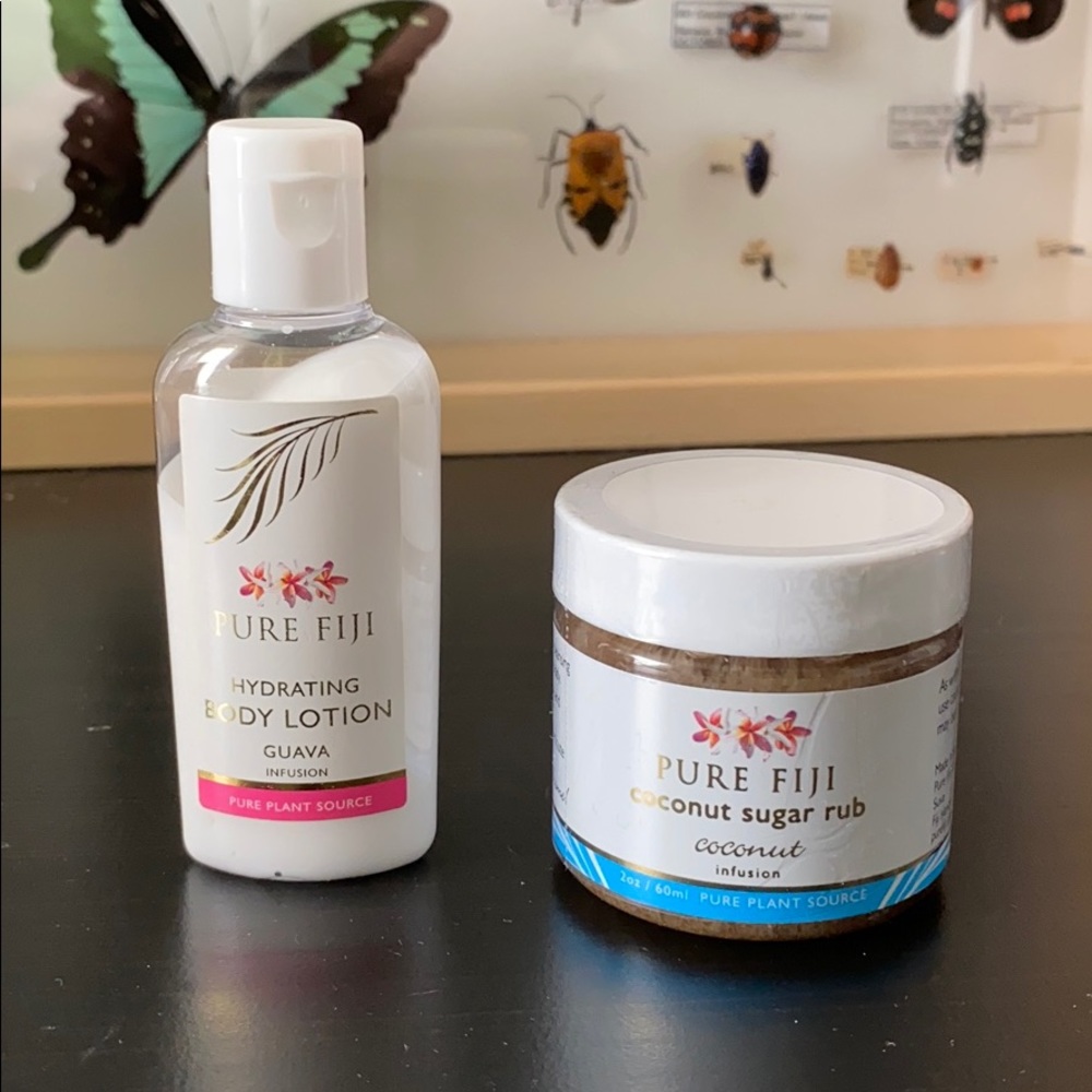 Pure Fiji Body Lotion-Guava & Sugar Scrub Coconut